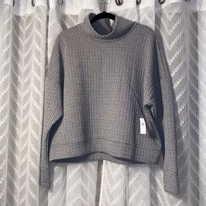 GapFit mock turtle neck long sleeve sweater